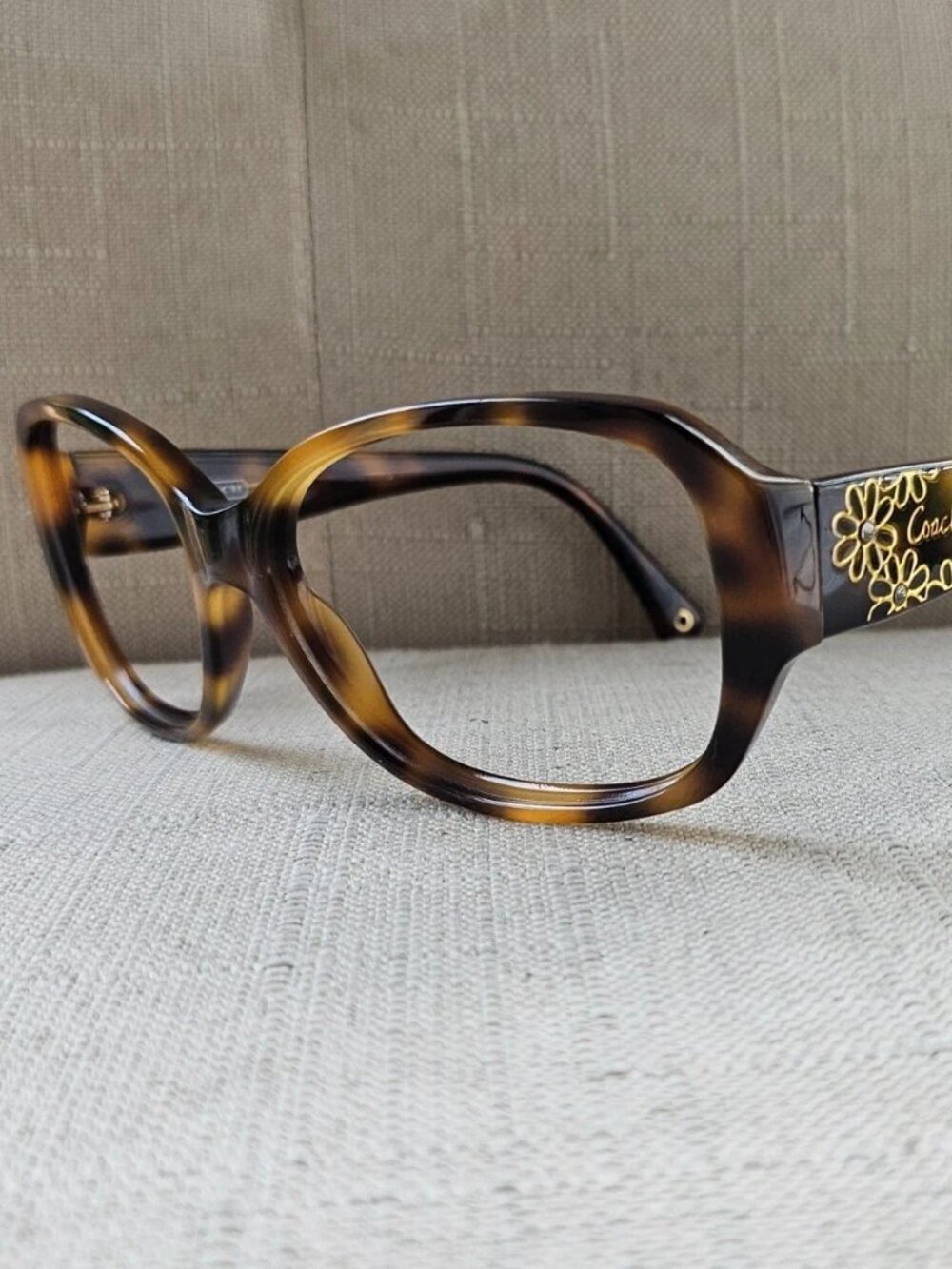 Coach Women Eyeglasses Frame HC8010 PAYTON Dark Tortoise Eyewear Glasses